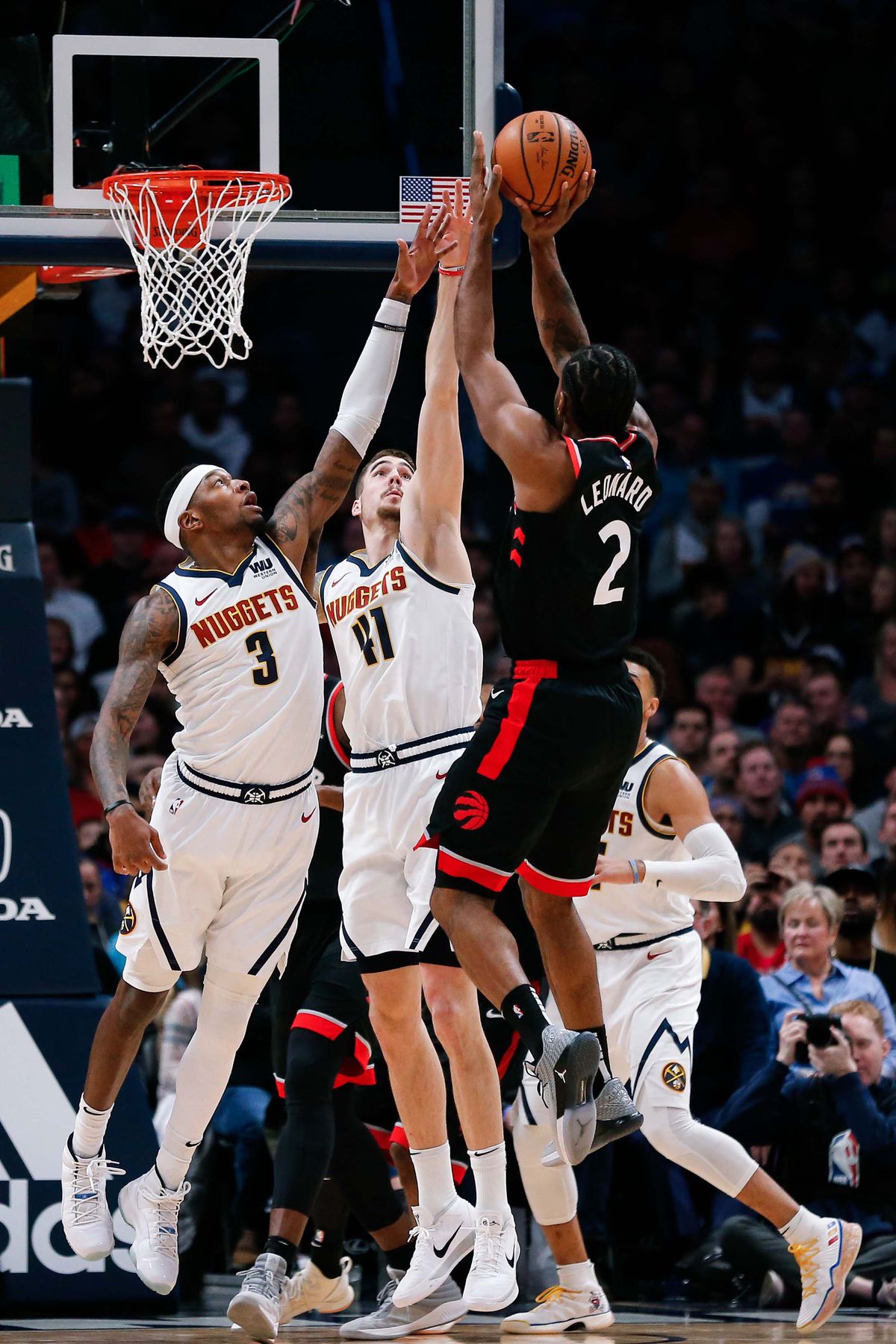 NBA: Toronto Raptors at Denver Nuggets