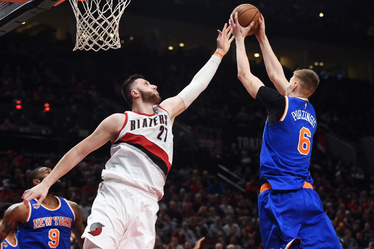 NBA: New York Knicks at Portland Trail Blazers