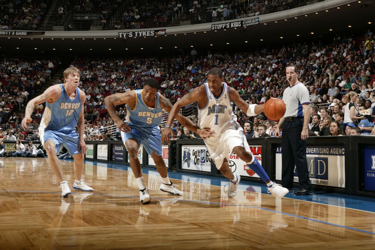 Orlando Magic’s Tracy McGrady...