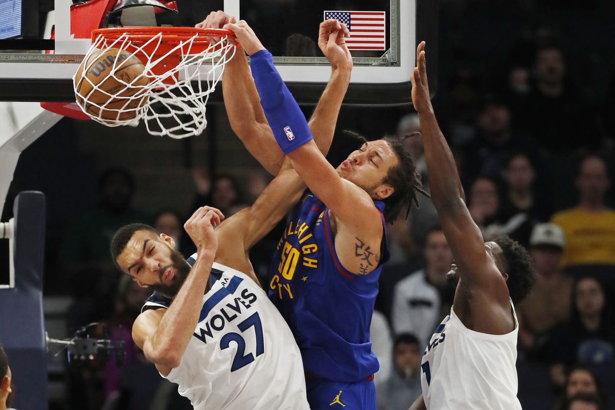 NBA: Denver Nuggets at Minnesota Timberwolves