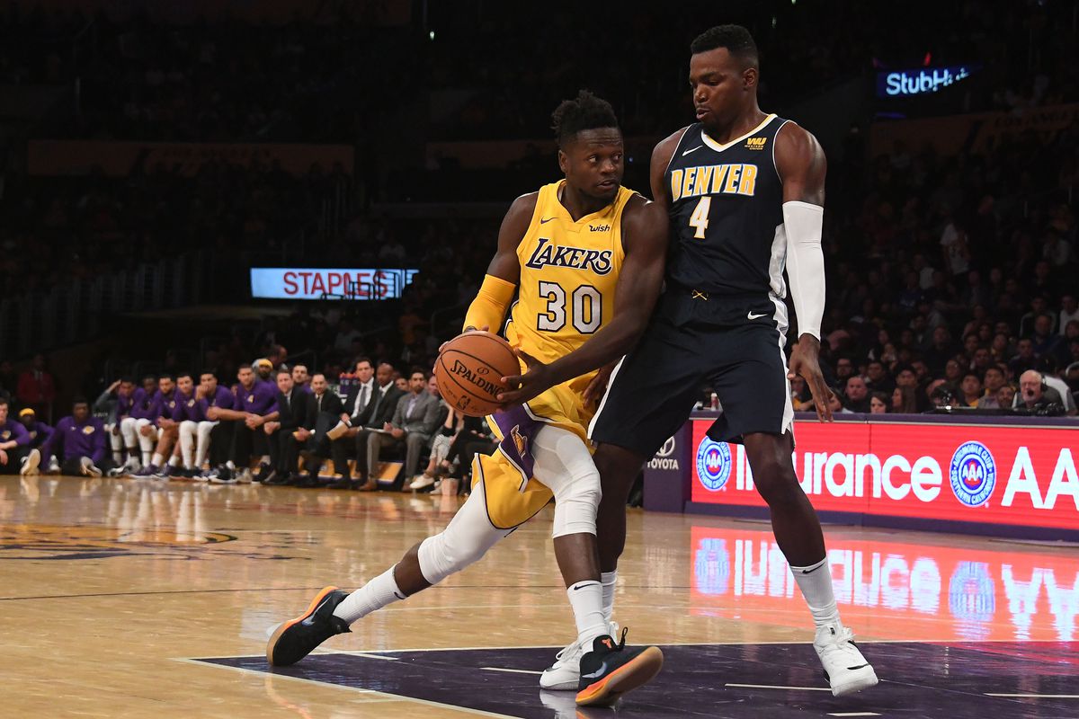NBA: Preseason-Denver Nuggets at Los Angeles Lakers