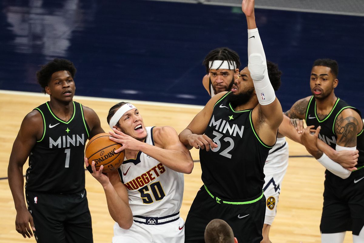 NBA: Denver Nuggets at Minnesota Timberwolves