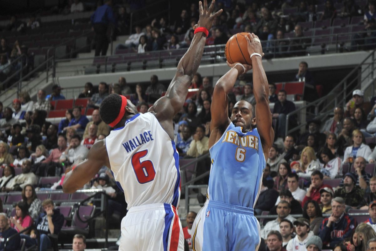 Denver Nuggets v Detroit Pistons
