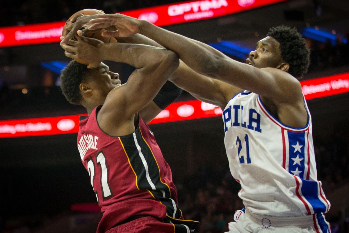 NBA: Miami Heat at Philadelphia 76ers