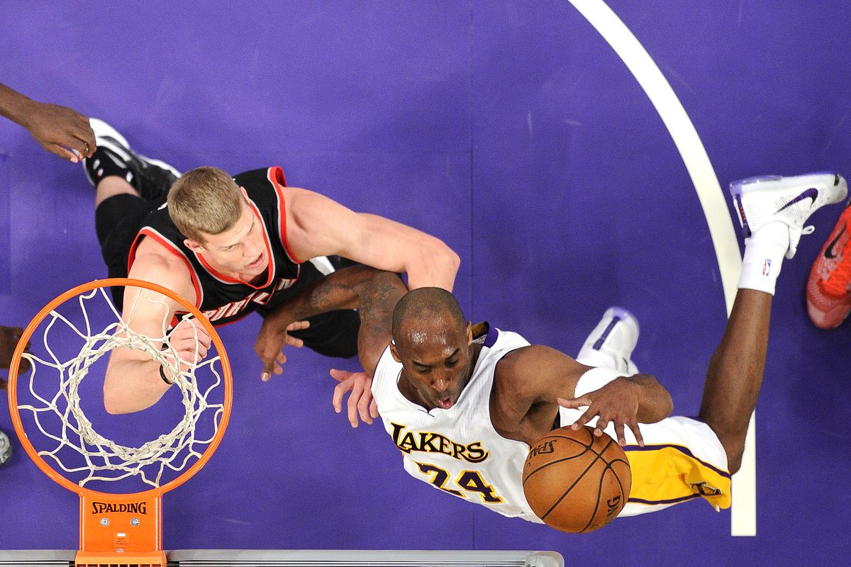 Portland Trail Blazers v Los Angeles Lakers