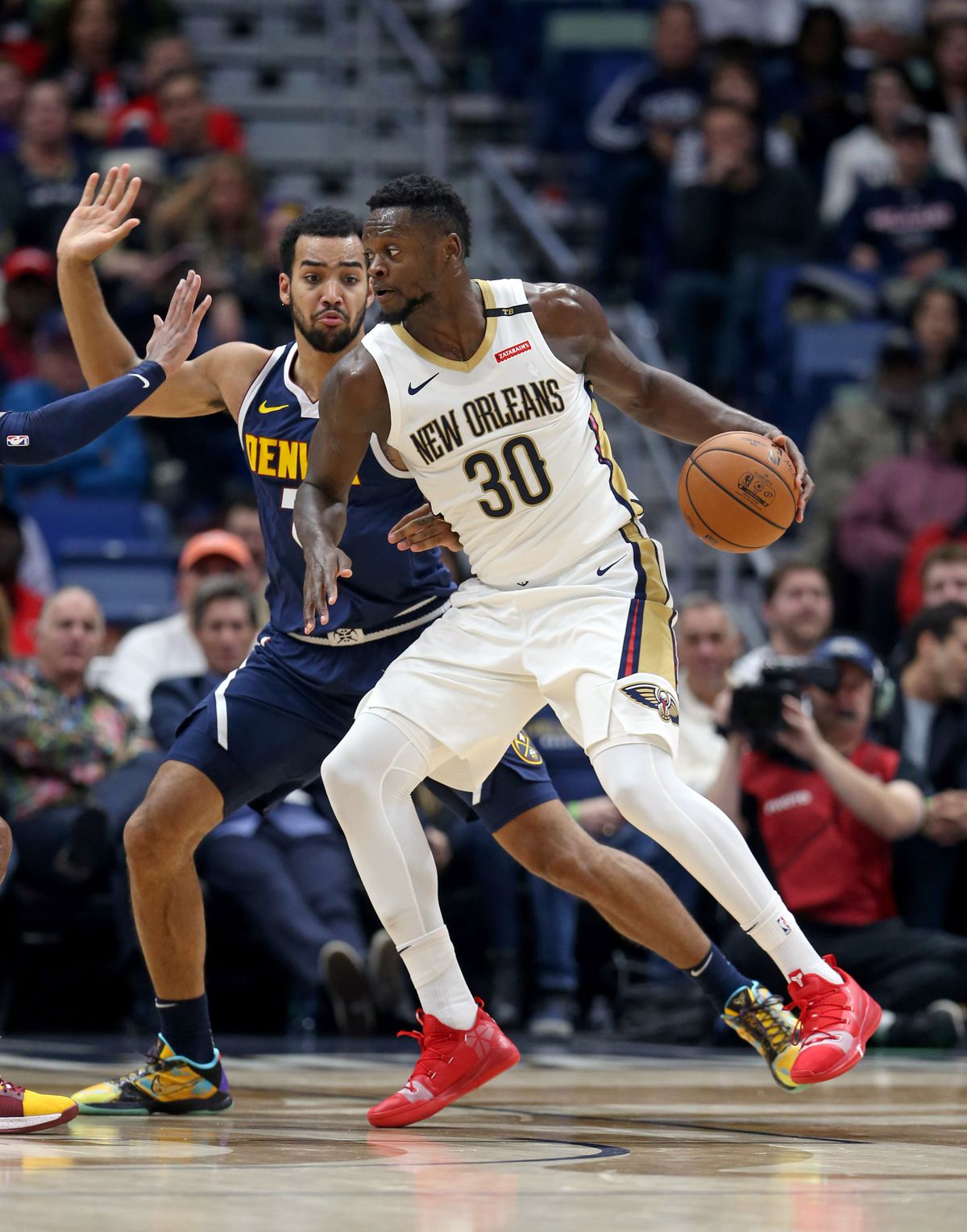 NBA: Denver Nuggets at New Orleans Pelicans