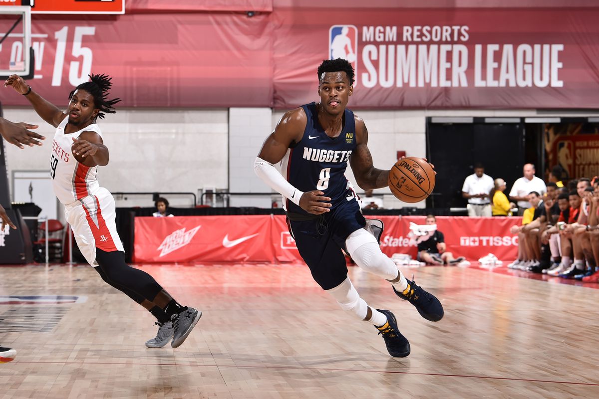 2019 Las Vegas Summer League - Day 9 - Denver Nuggets v Houston Rockets