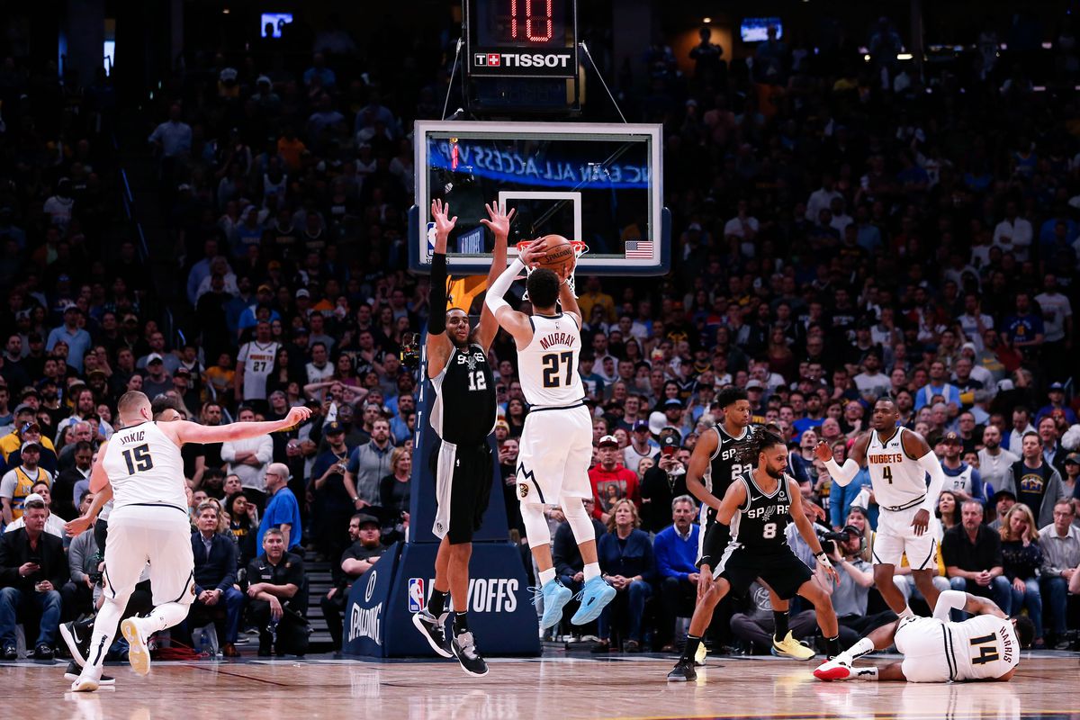 NBA: Playoffs-San Antonio Spurs at Denver Nuggets