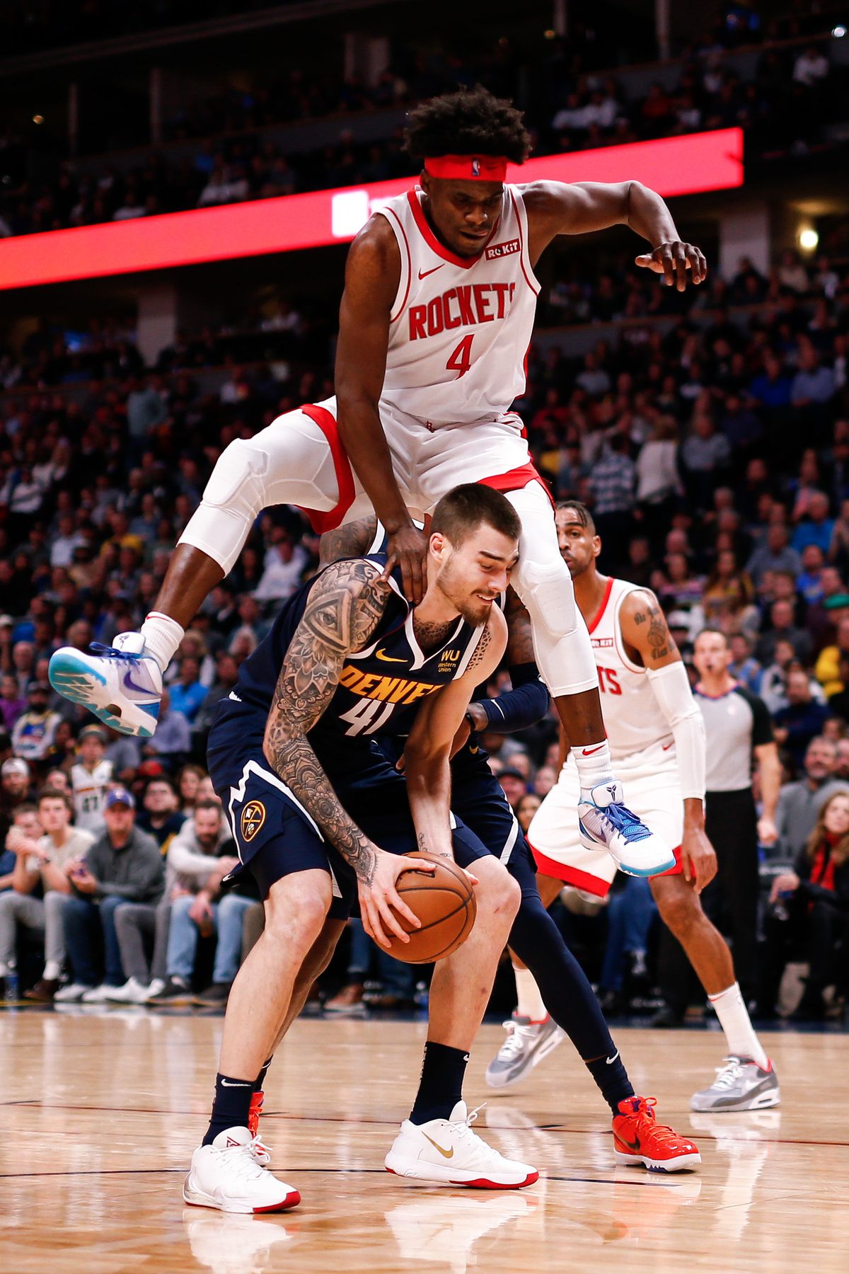 NBA: Houston Rockets at Denver Nuggets