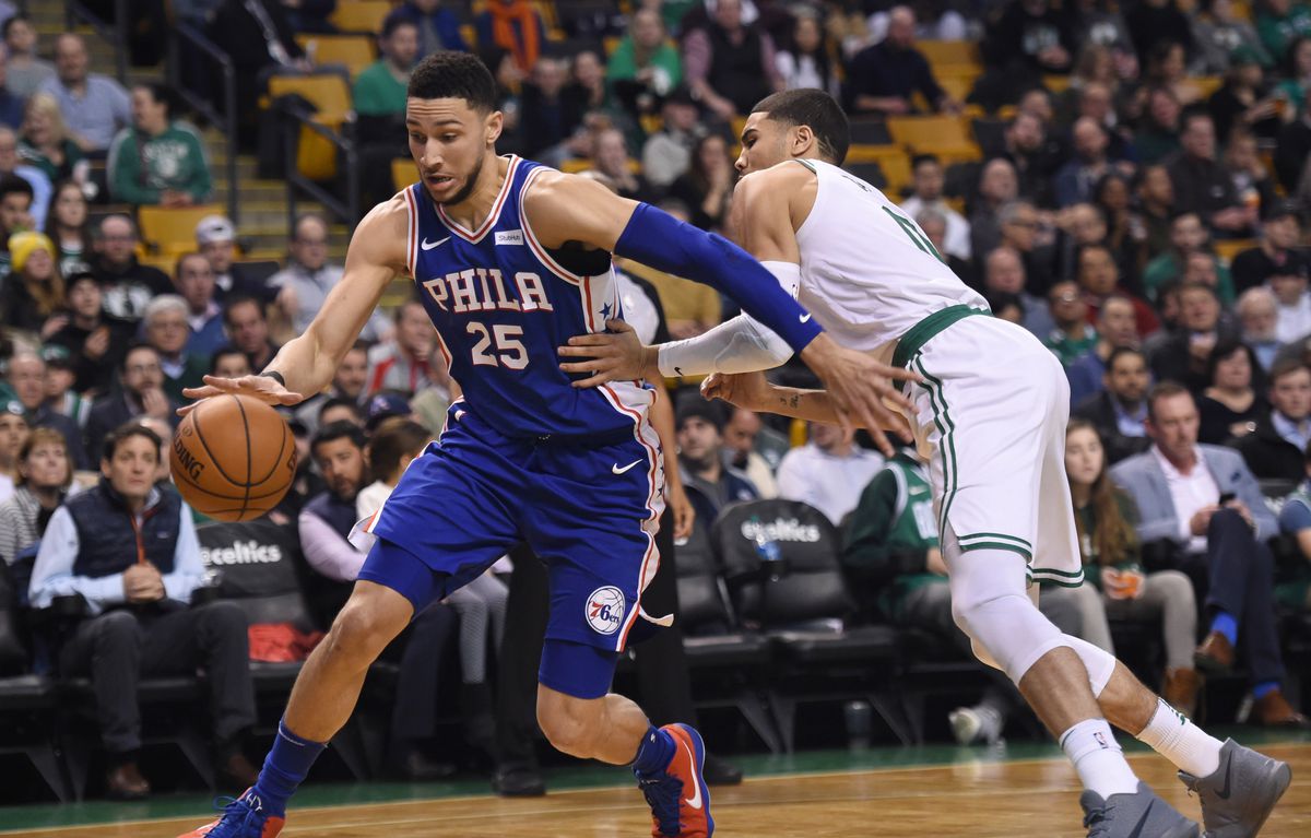 NBA: Philadelphia 76ers at Boston Celtics