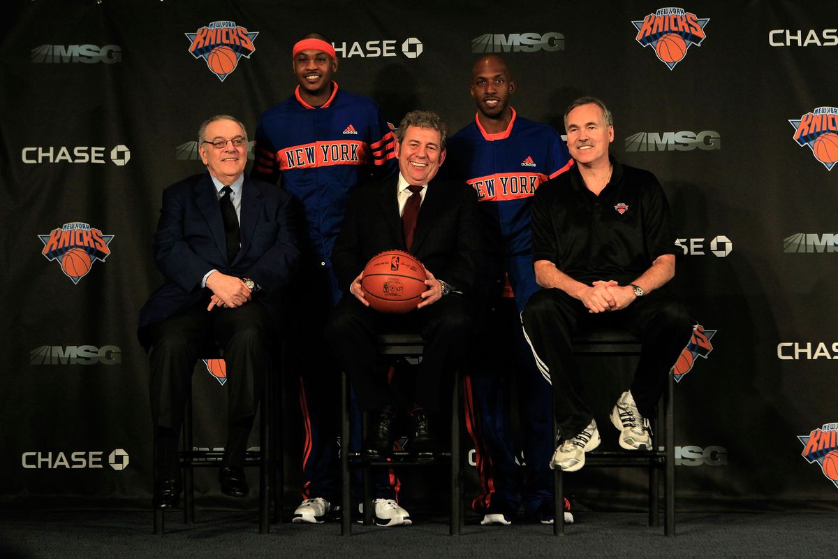 New York Knicks Introduce Carmelo Anthony