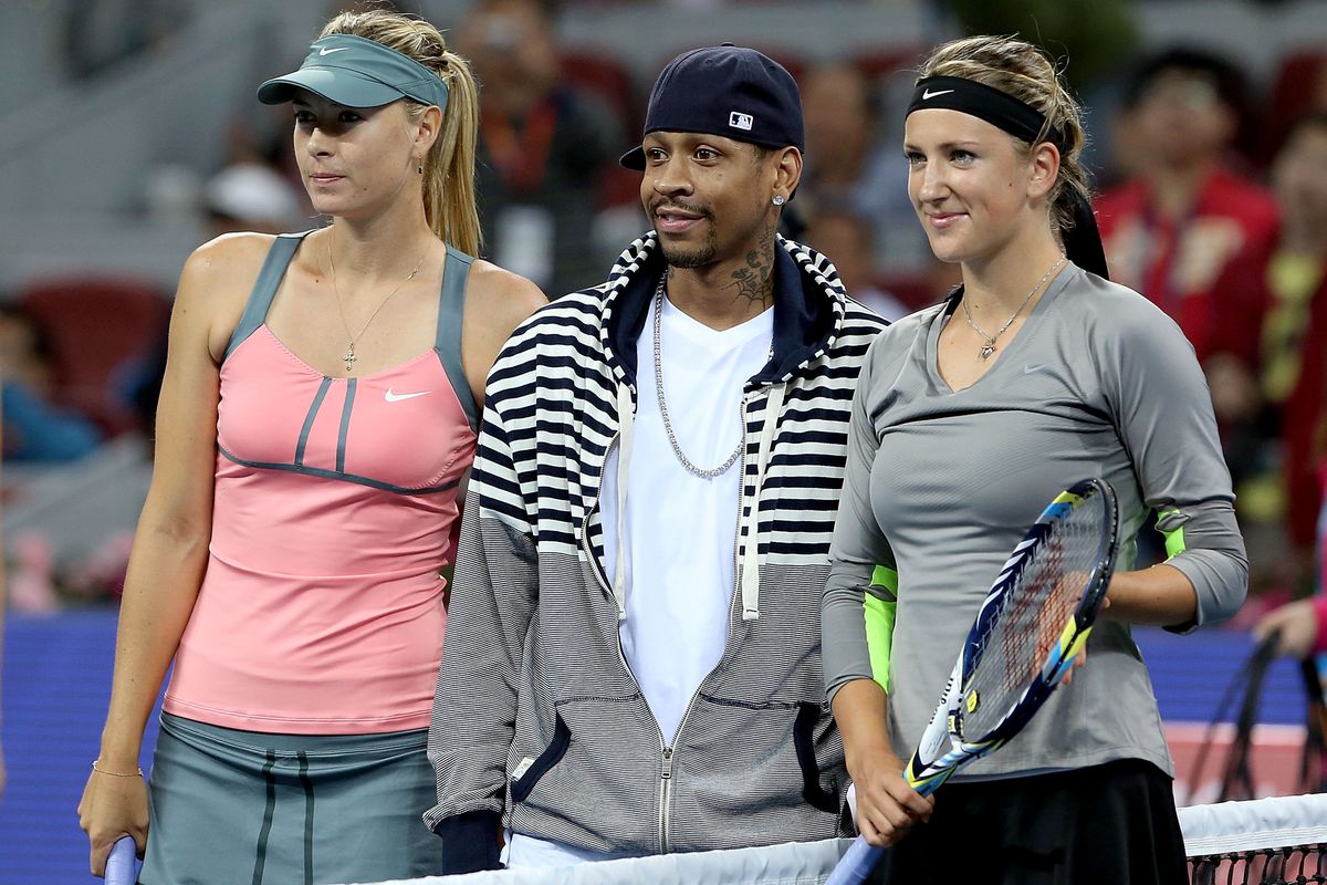 Allen Iverson might be enjoying not being in the NBA.