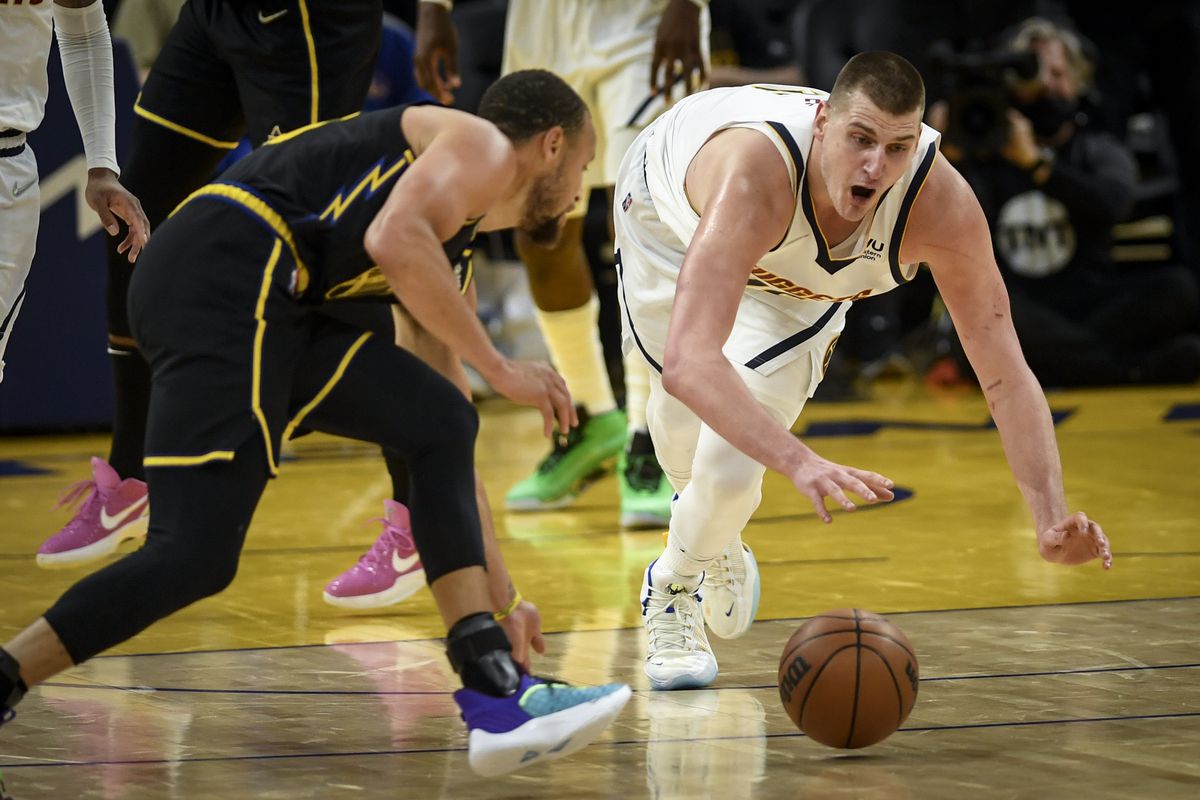 DENVER NUGGETS VS GOLDEN STATE WARRIORS, NBA PLAYOFFS ROUND 1