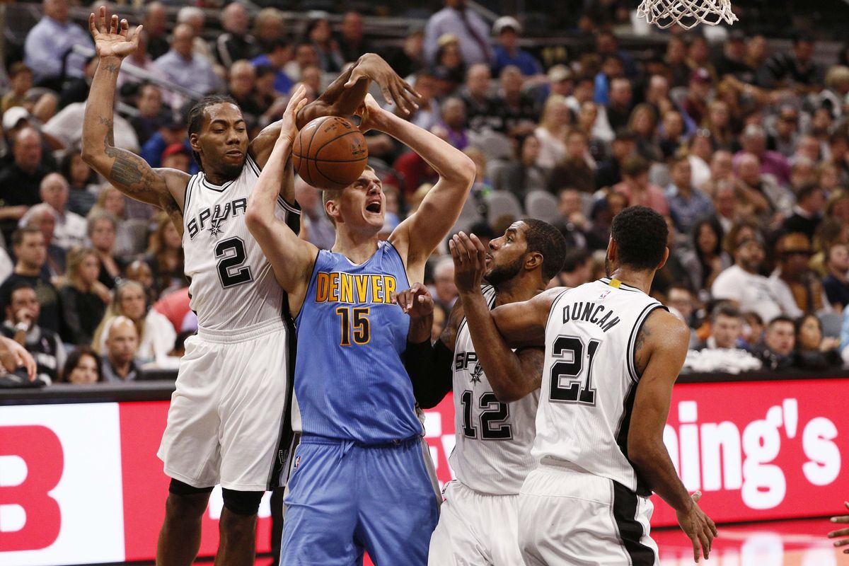 NBA: Denver Nuggets at San Antonio Spurs
