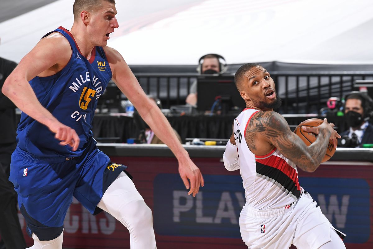 2021 NBA Playoffs - Denver Nuggets v Portland Trail Blazers