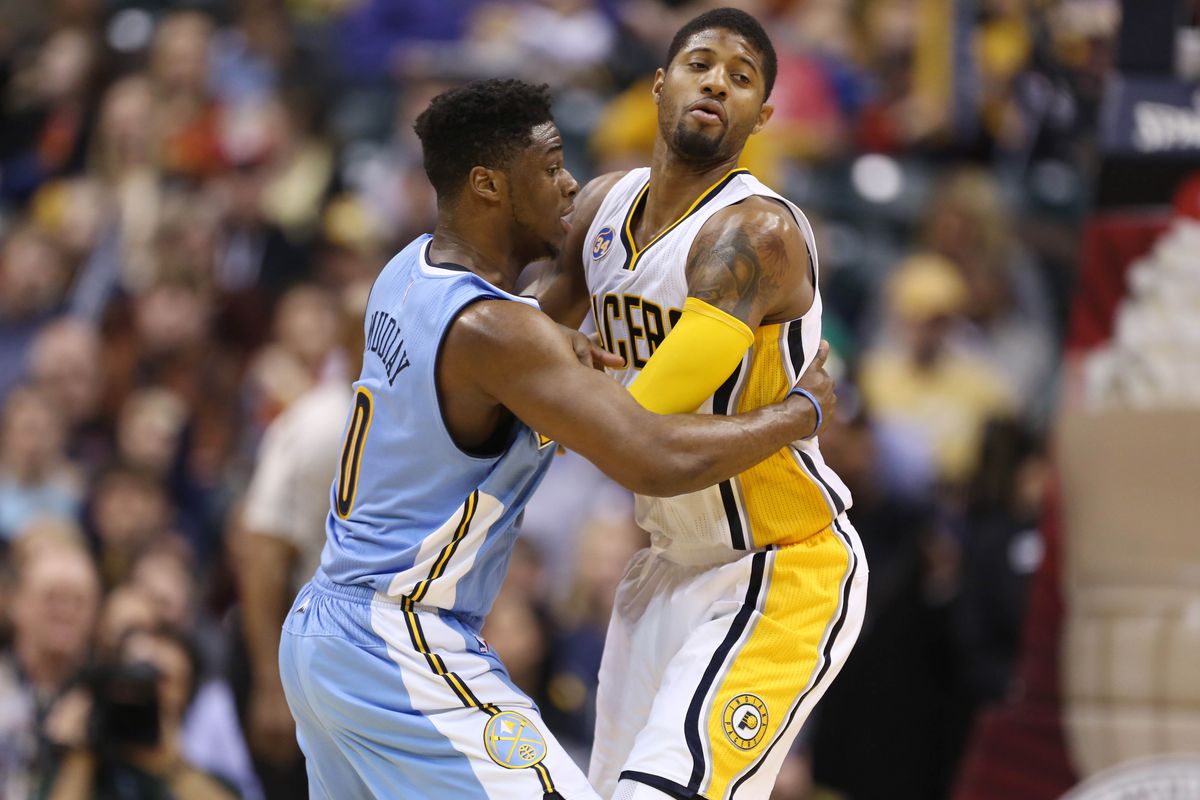 NBA: Denver Nuggets at Indiana Pacers