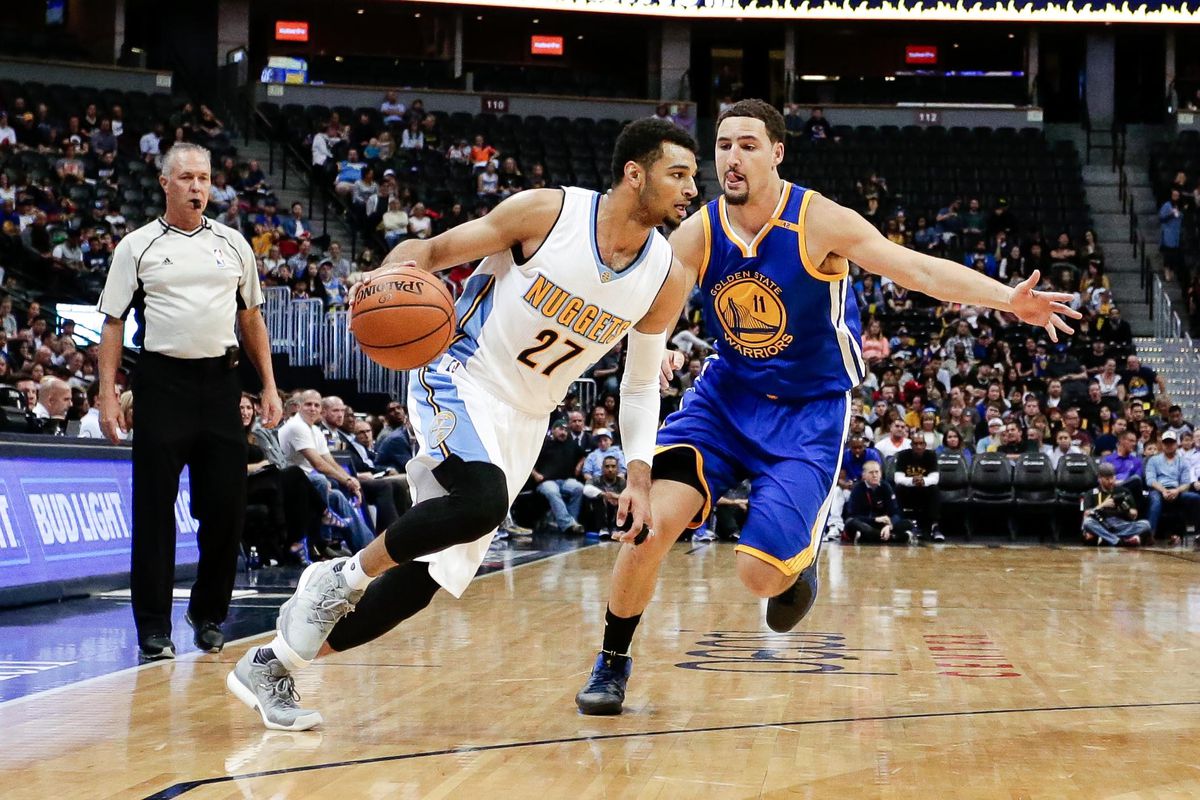 NBA: Preseason-Golden State Warriors at Denver Nuggets