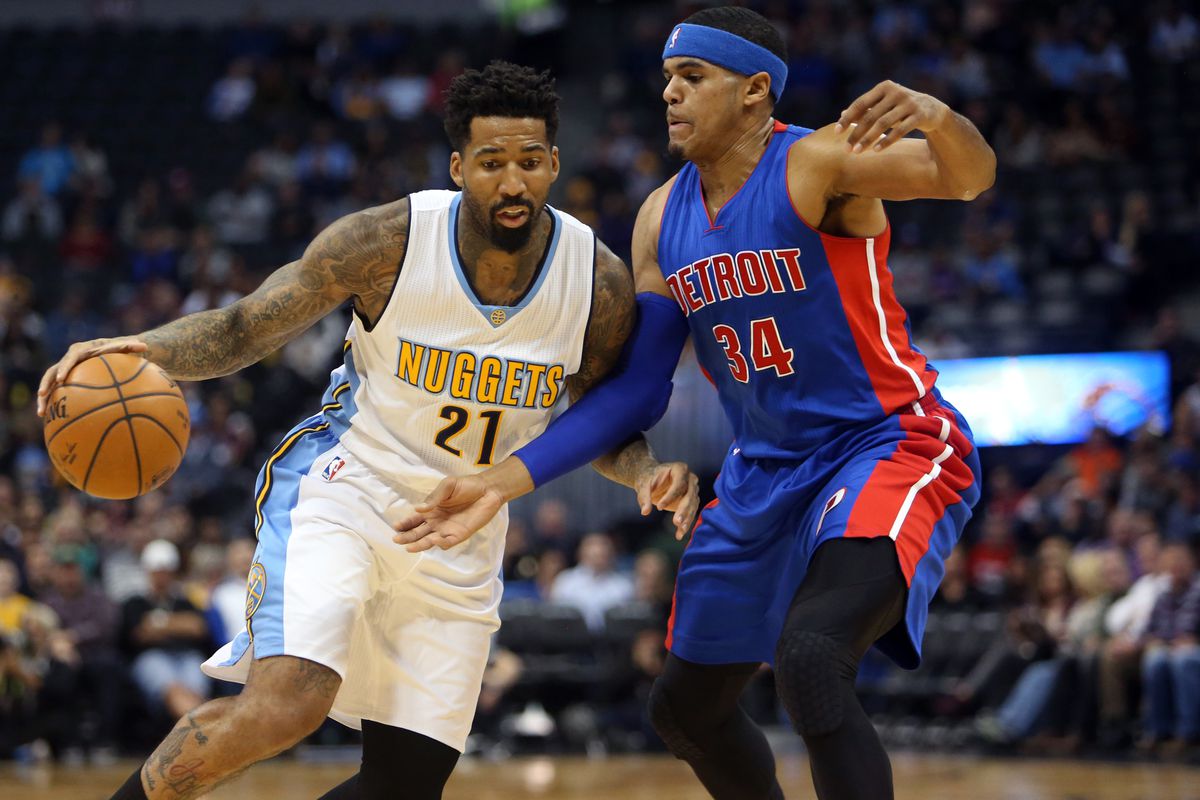 NBA: Detroit Pistons at Denver Nuggets