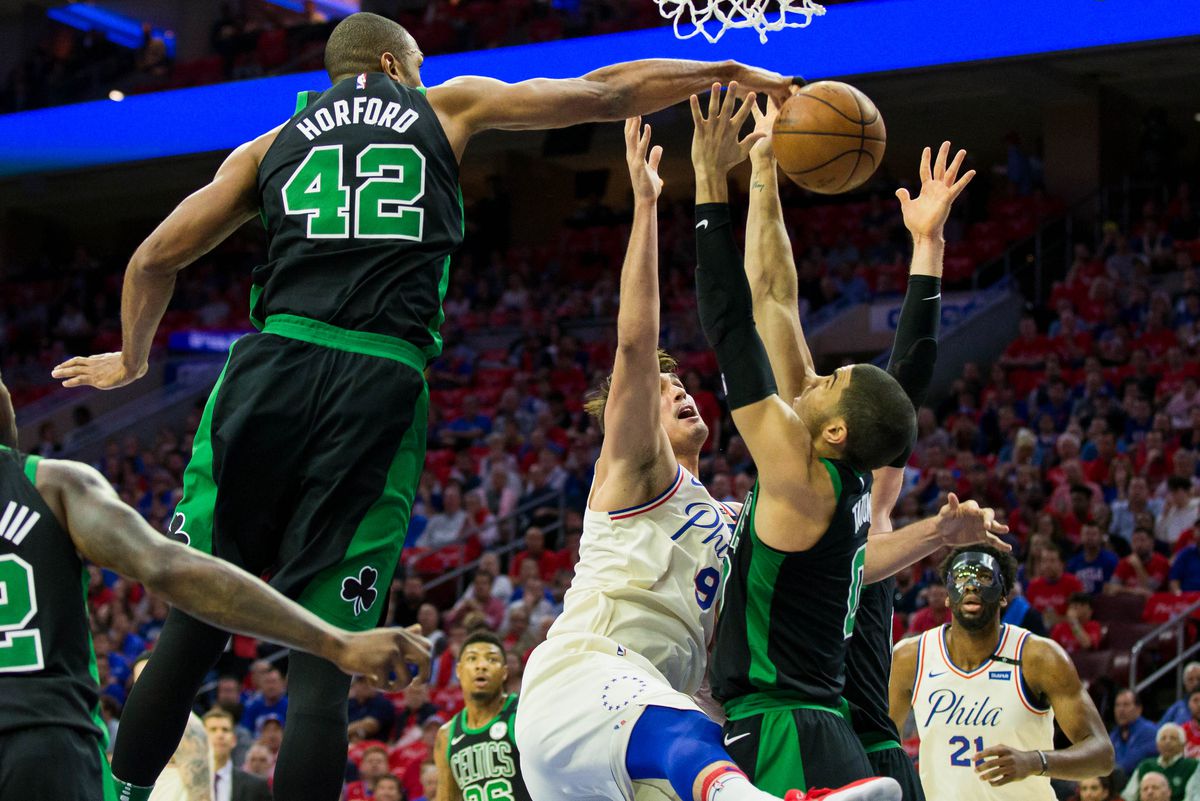NBA: Playoffs-Boston Celtics at Philadelphia 76ers