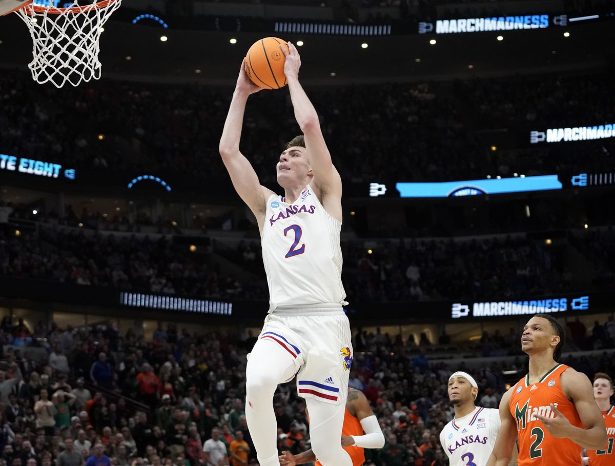 NCAA Basketball: NCAA Tournament Midwest Regional - Miami vs Kansas
