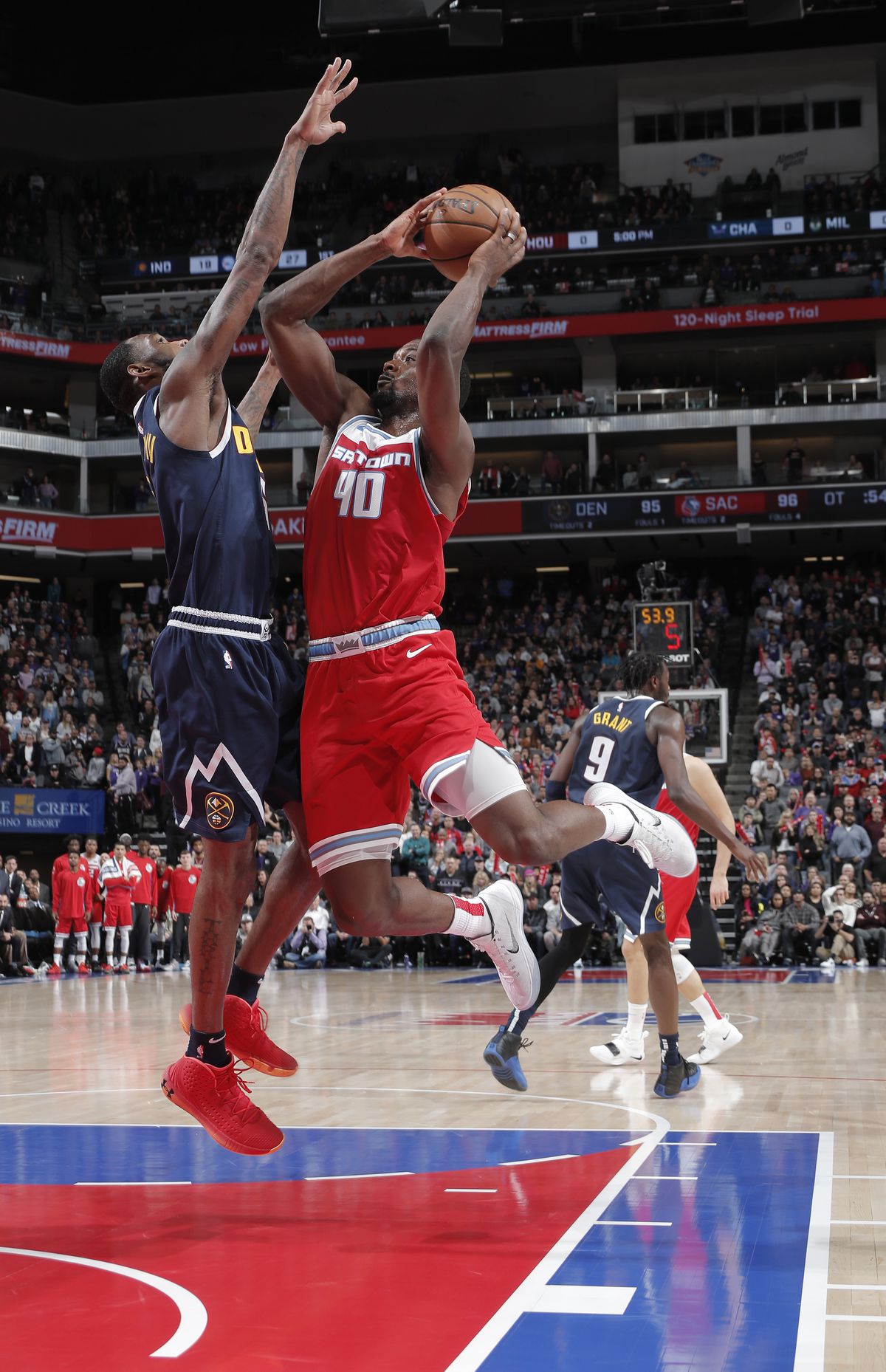 Denver Nuggets v Sacramento Kings
