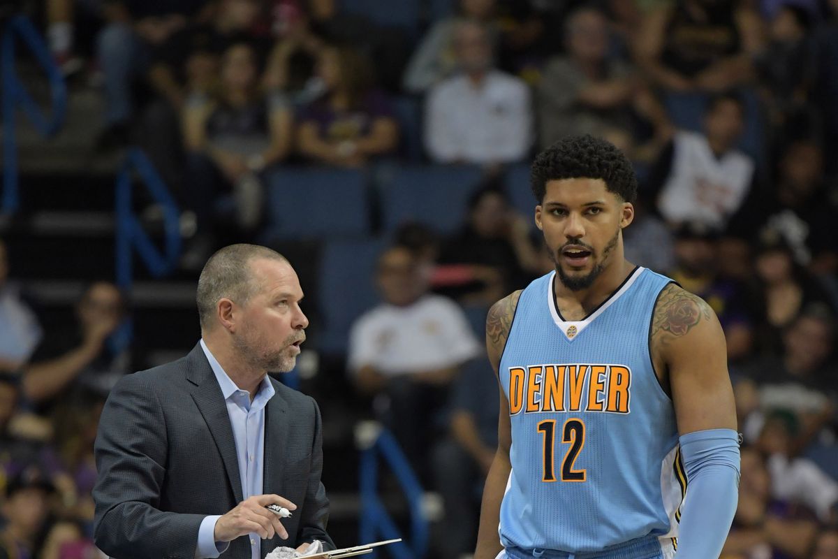 NBA: Preseason-Denver Nuggets at Los Angeles Lakers