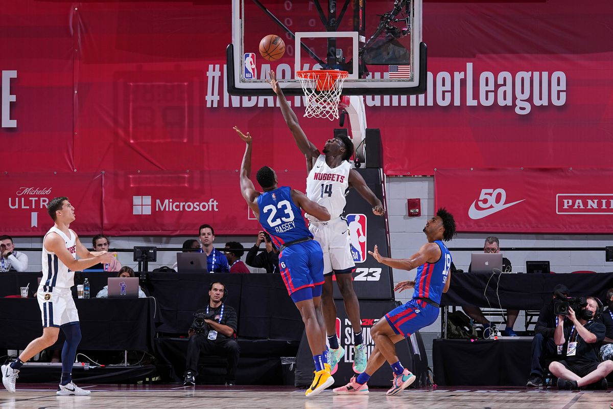 2022 NBA Summer League - Philadelphia 76ers v Denver Nuggets