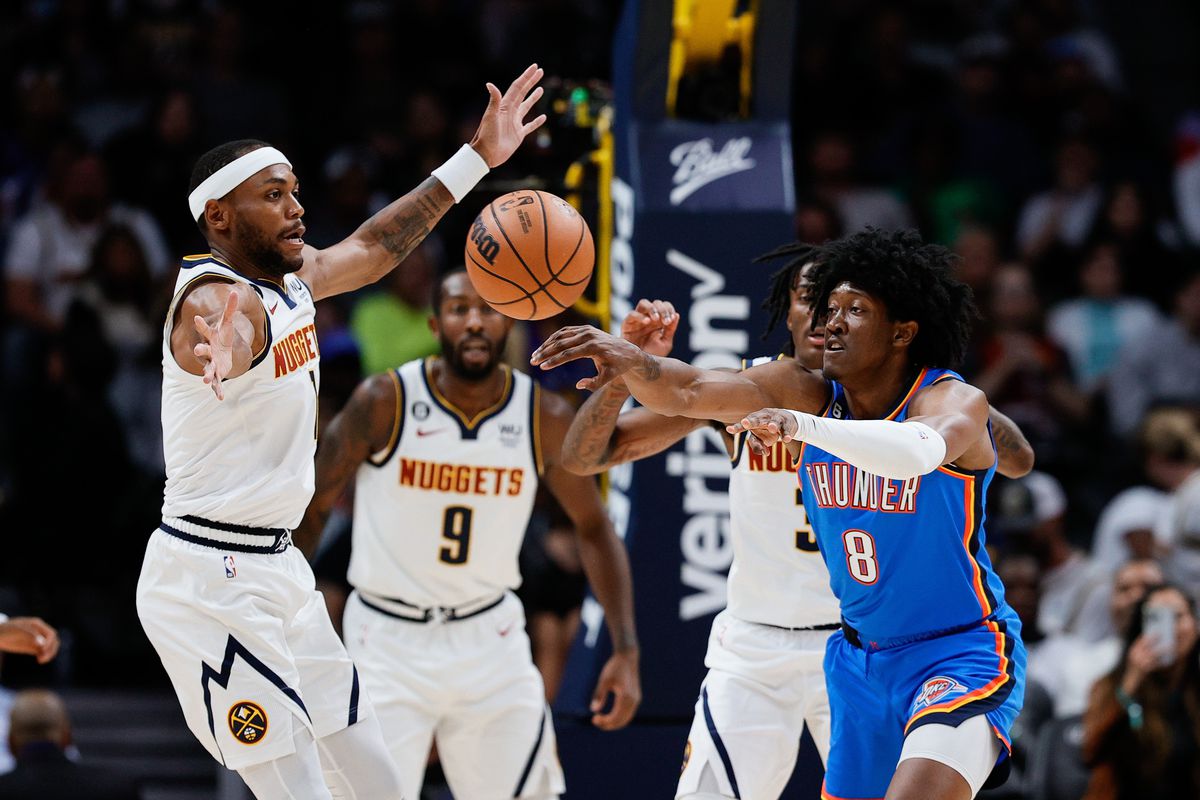 NBA: Preseason-Oklahoma City Thunder at Denver Nuggets