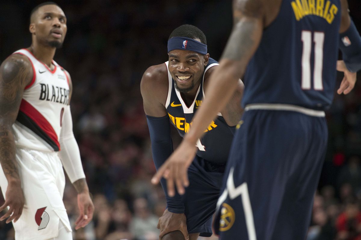 NBA: Denver Nuggets at Portland Trail Blazers