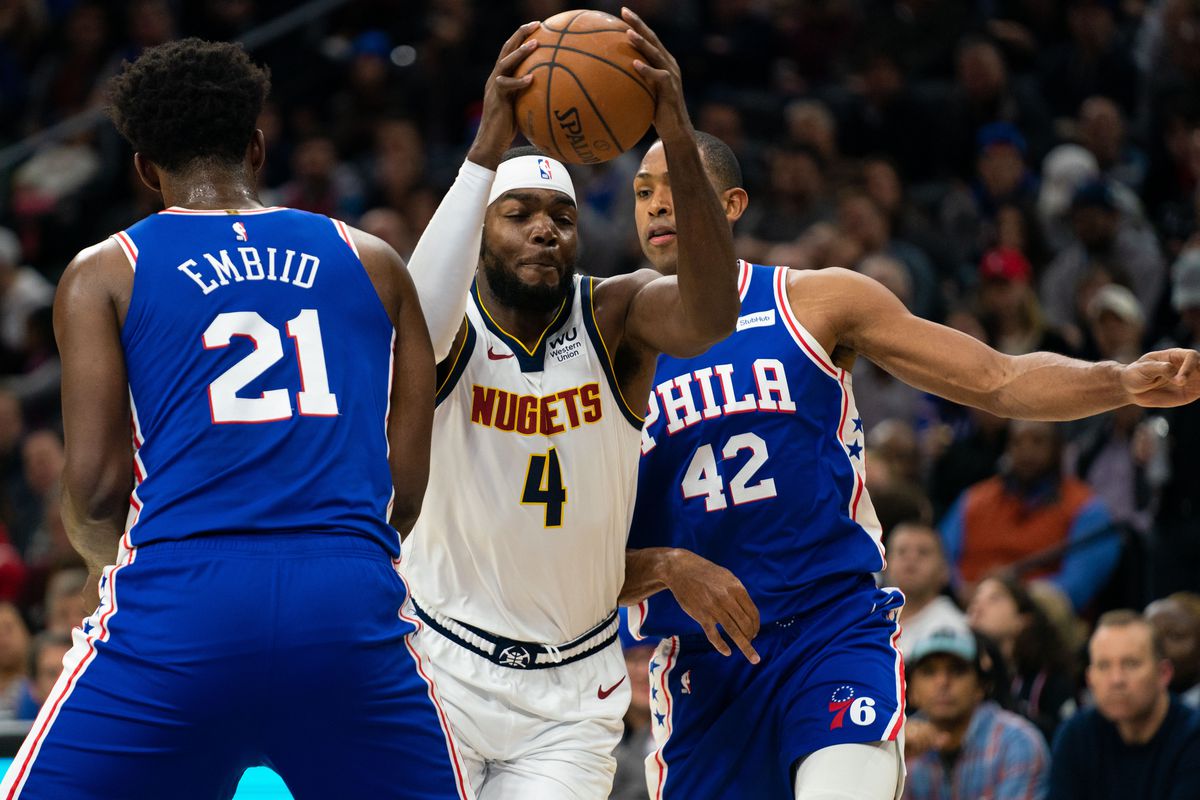 NBA: Denver Nuggets at Philadelphia 76ers