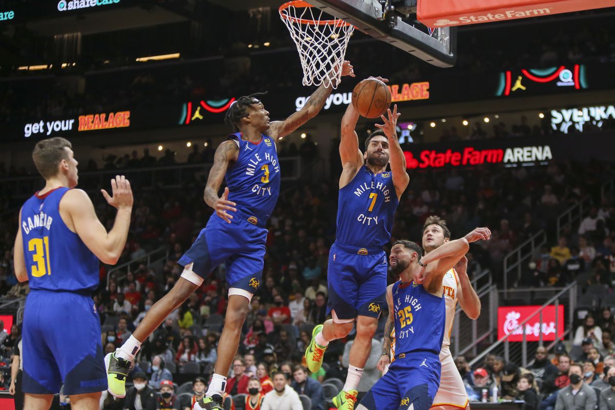 NBA: Denver Nuggets at Atlanta Hawks