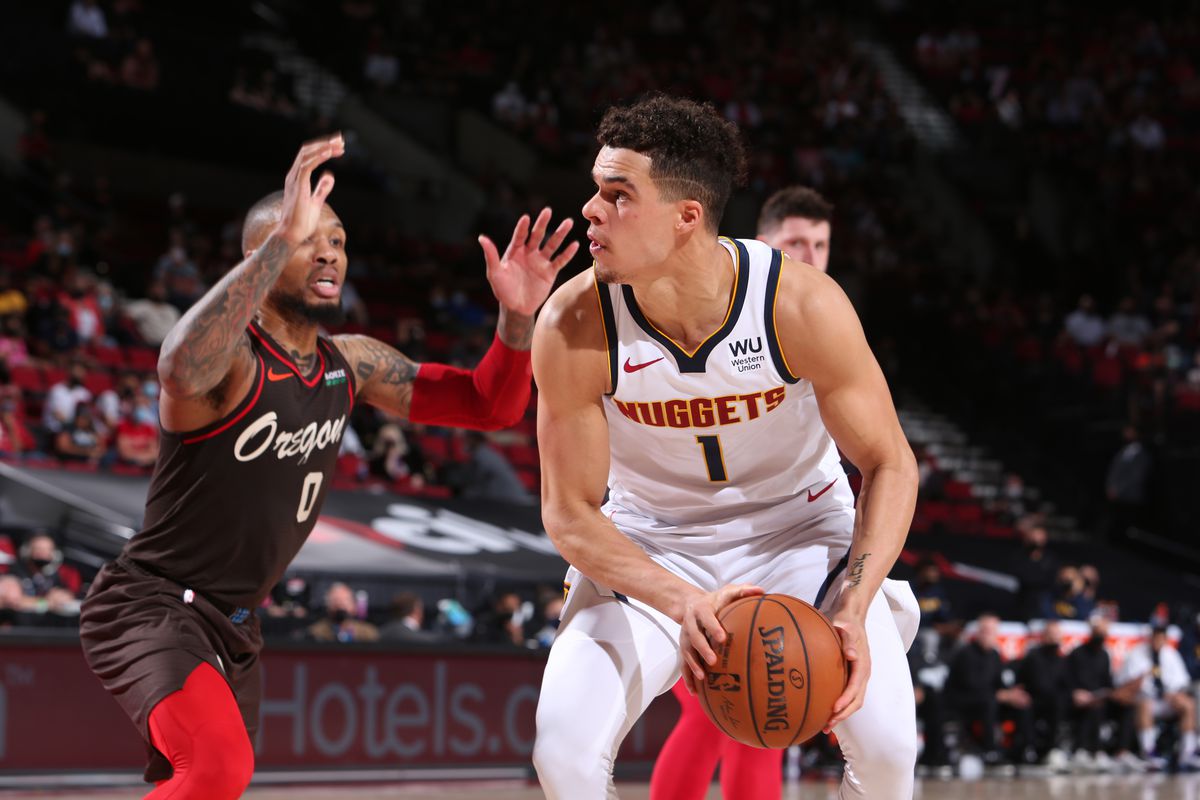 2021 NBA Playoffs - Denver Nuggets v Portland Trail Blazers