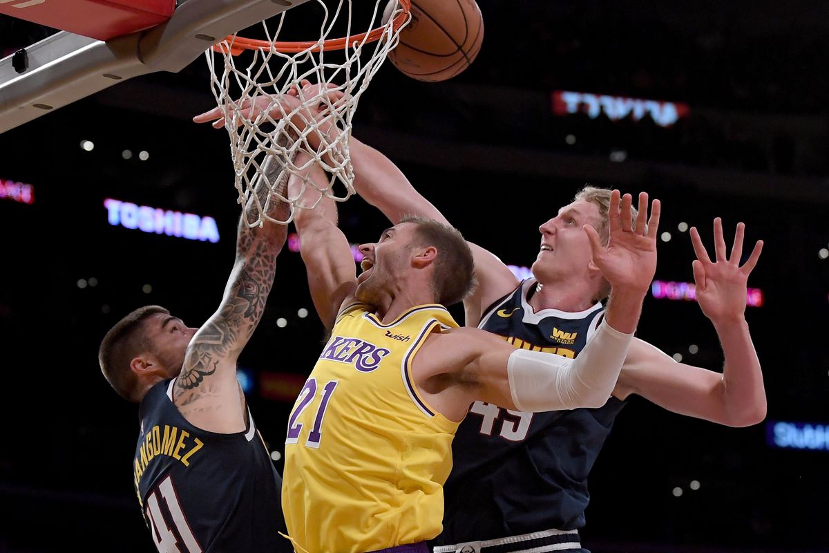 Denver Nuggets v Los Angeles Lakers