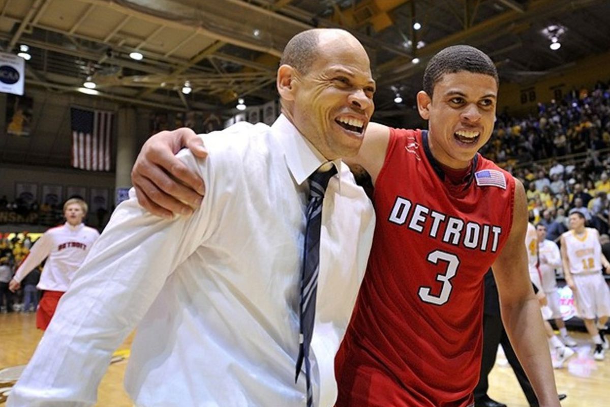 Ray McCallum Sr. coached his son Ray McCallum Jr. at Detroit. 