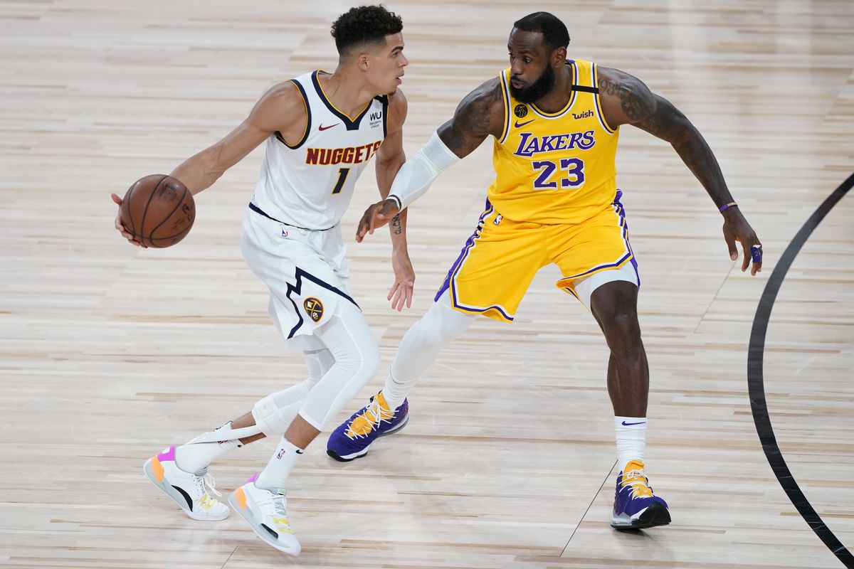 NBA: Denver Nuggets at Los Angeles Lakers