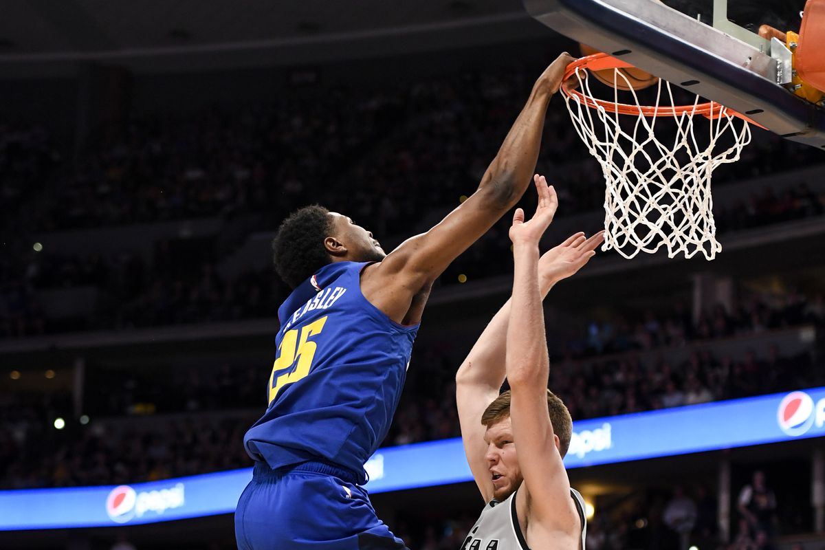 DENVER NUGGETS VS SAN ANTONIO SPURS, NBA PLAYOFFS