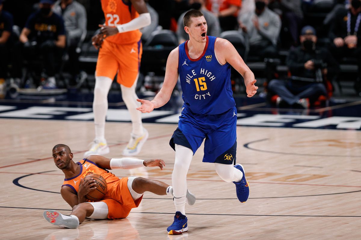 NBA: Playoffs-Phoenix Suns at Denver Nuggets