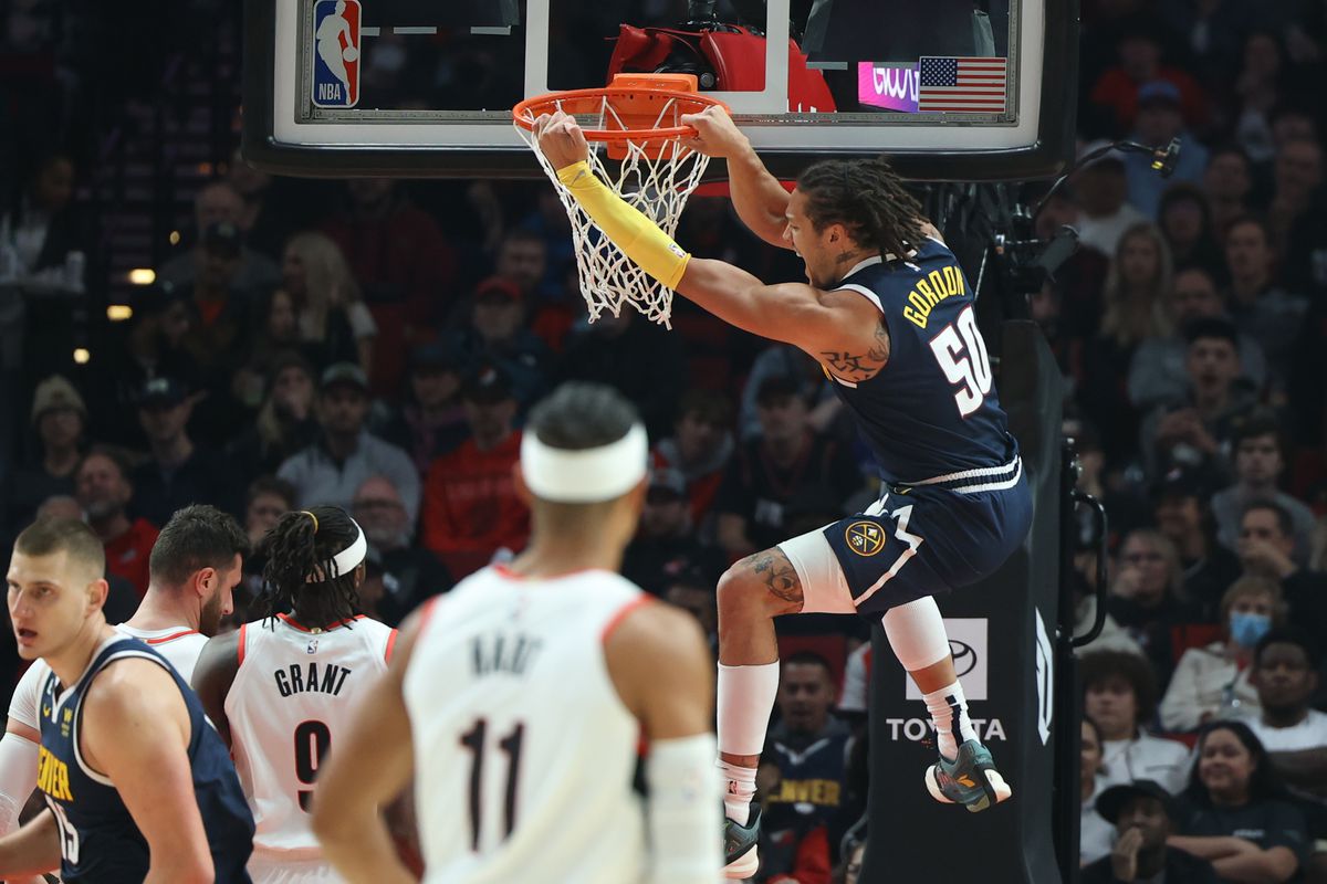 NBA: Denver Nuggets at Portland Trail Blazers
