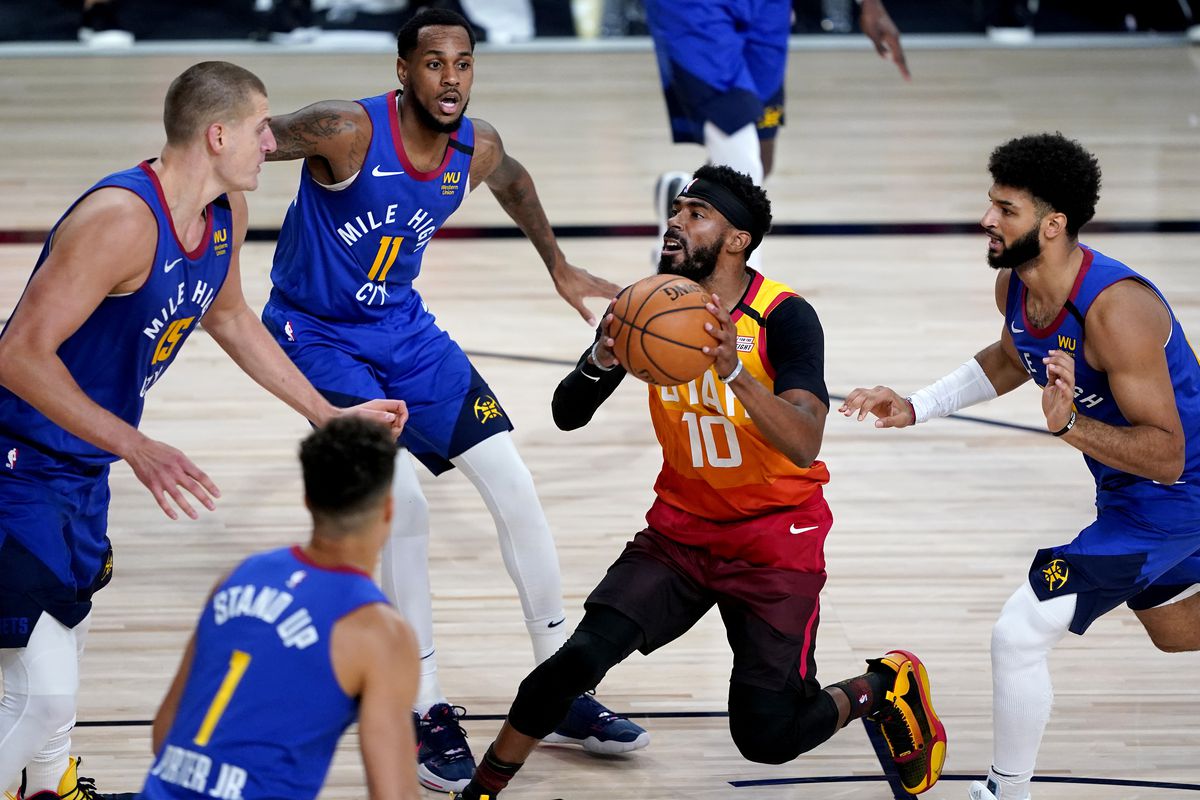 NBA: Playoffs-Denver Nuggets at Utah Jazz