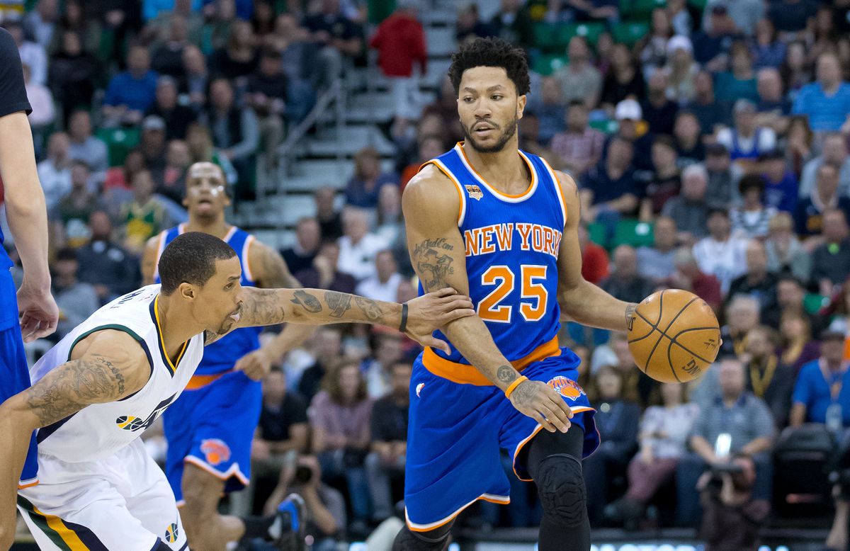 NBA: New York Knicks at Utah Jazz