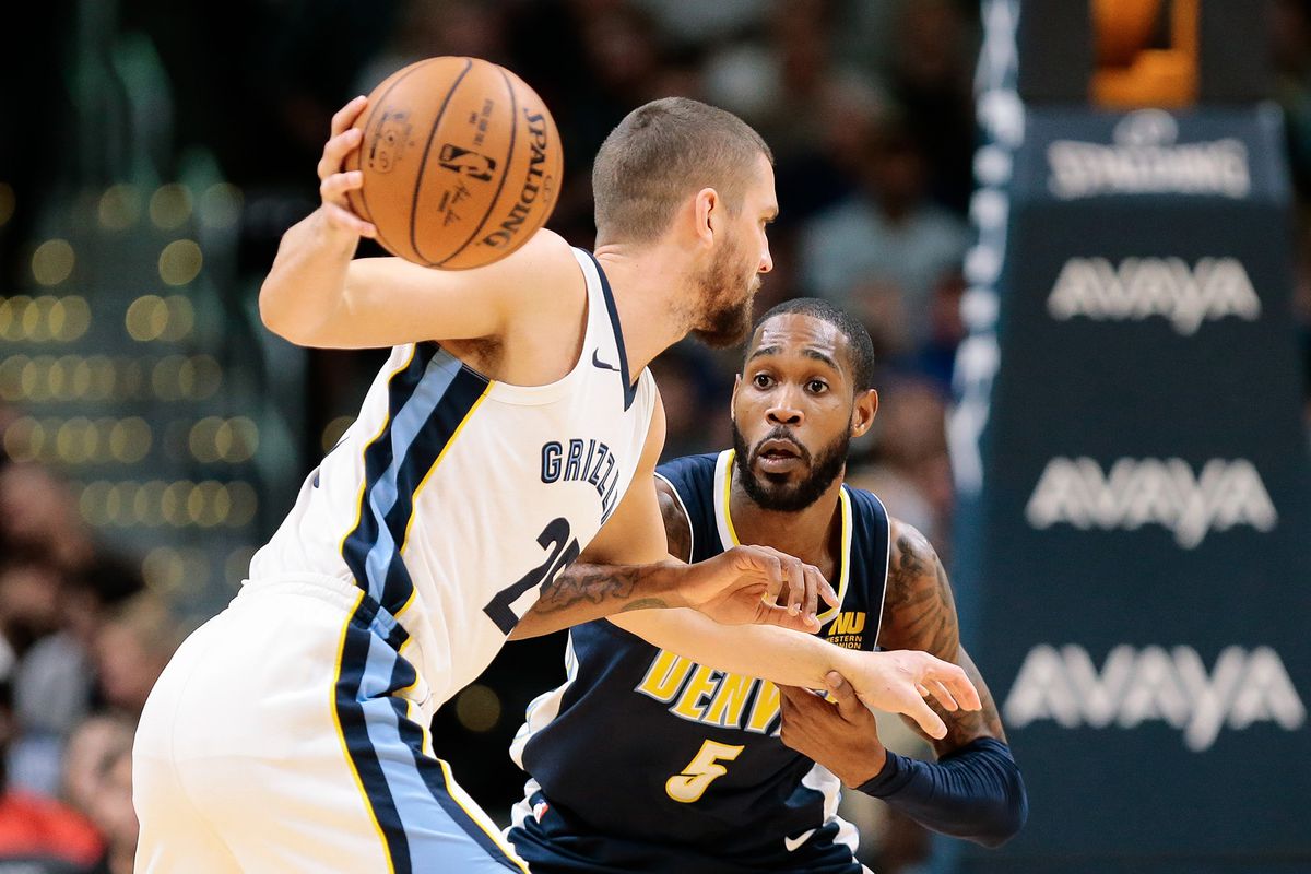 NBA: Memphis Grizzlies at Denver Nuggets