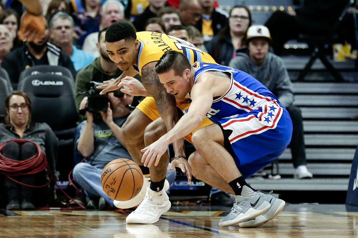 NBA: Philadelphia 76ers at Denver Nuggets