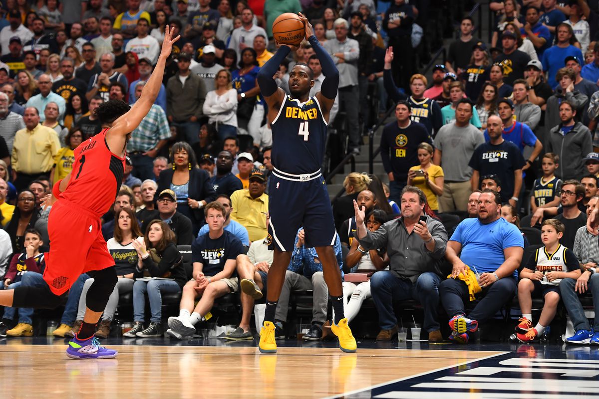 NBA: Playoffs-Portland Trail Blazers at Denver Nuggets