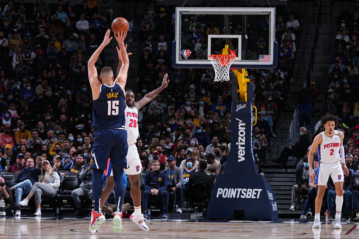 Detroit Pistons v Denver Nuggets