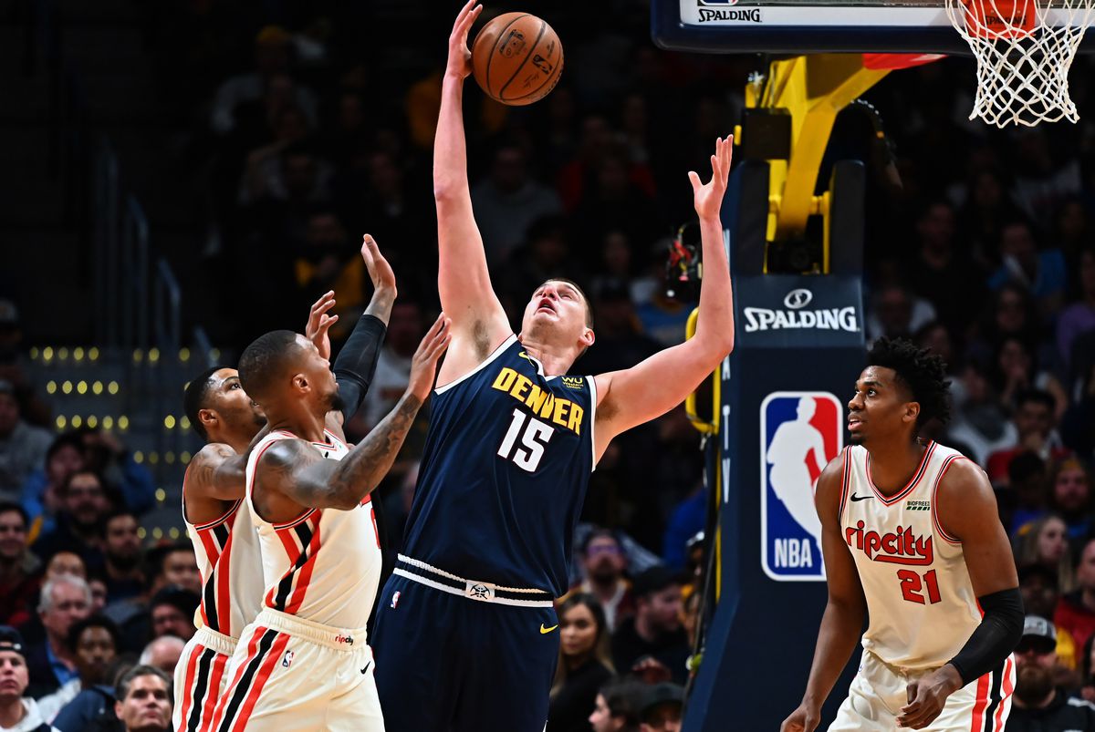 NBA: Portland Trail Blazers at Denver Nuggets