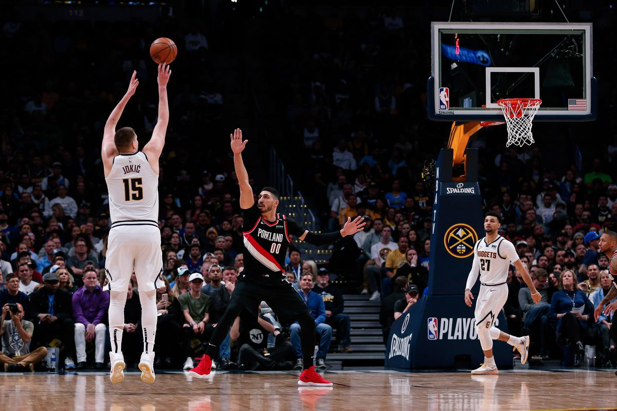 NBA: Playoffs-Portland Trail Blazers at Denver Nuggets