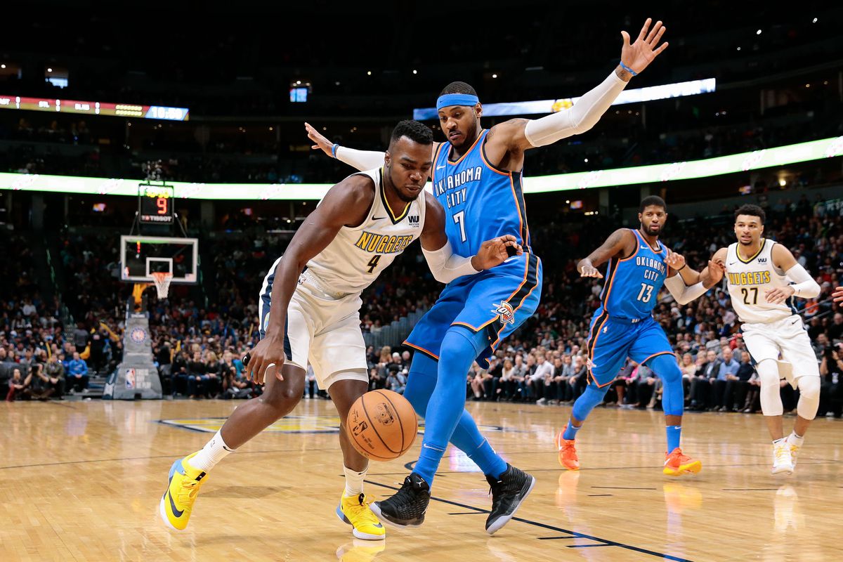 NBA: Oklahoma City Thunder at Denver Nuggets