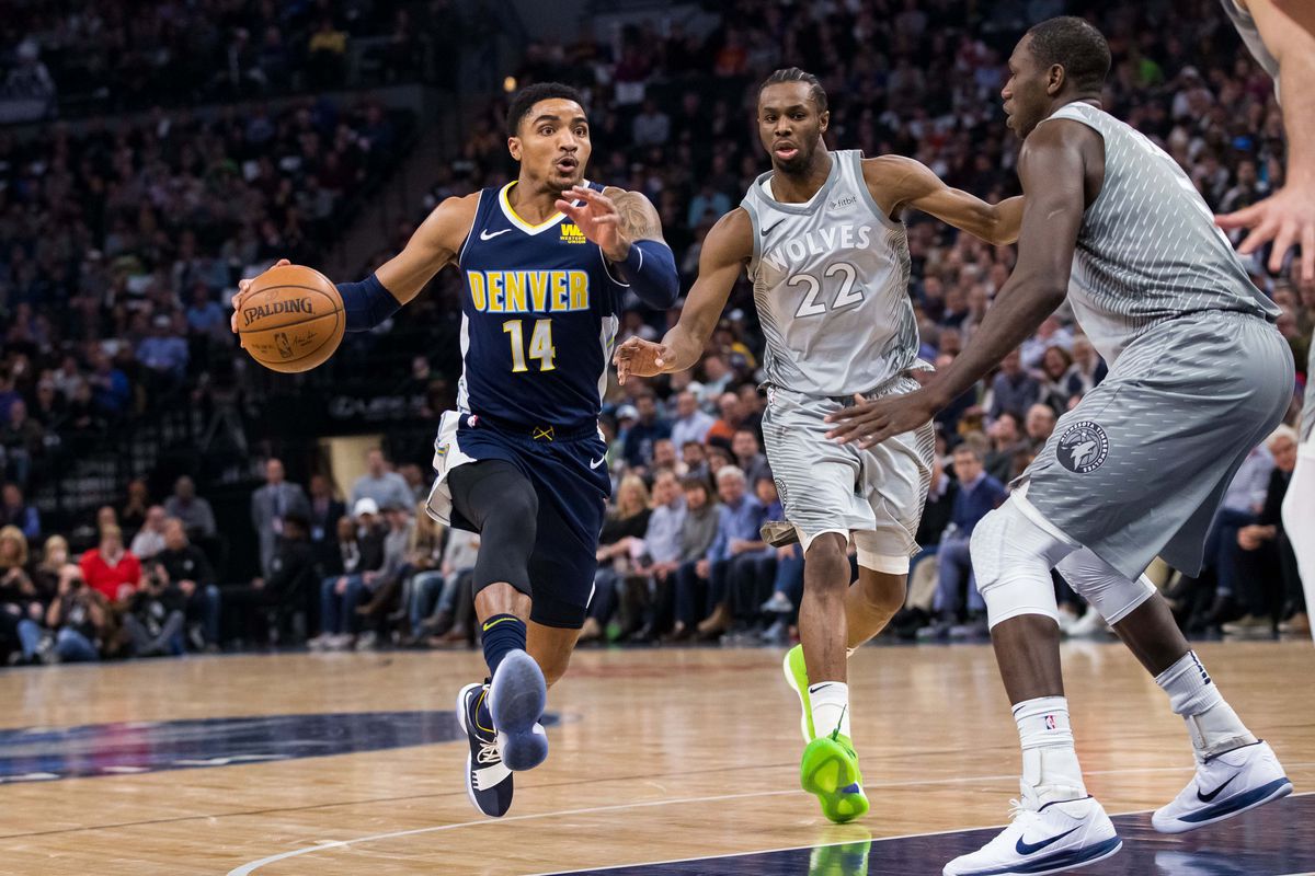 NBA: Denver Nuggets at Minnesota Timberwolves