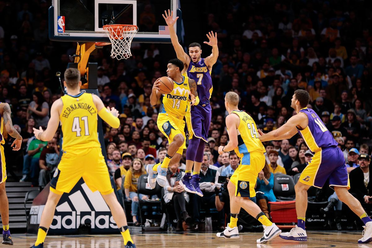 NBA: Los Angeles Lakers at Denver Nuggets