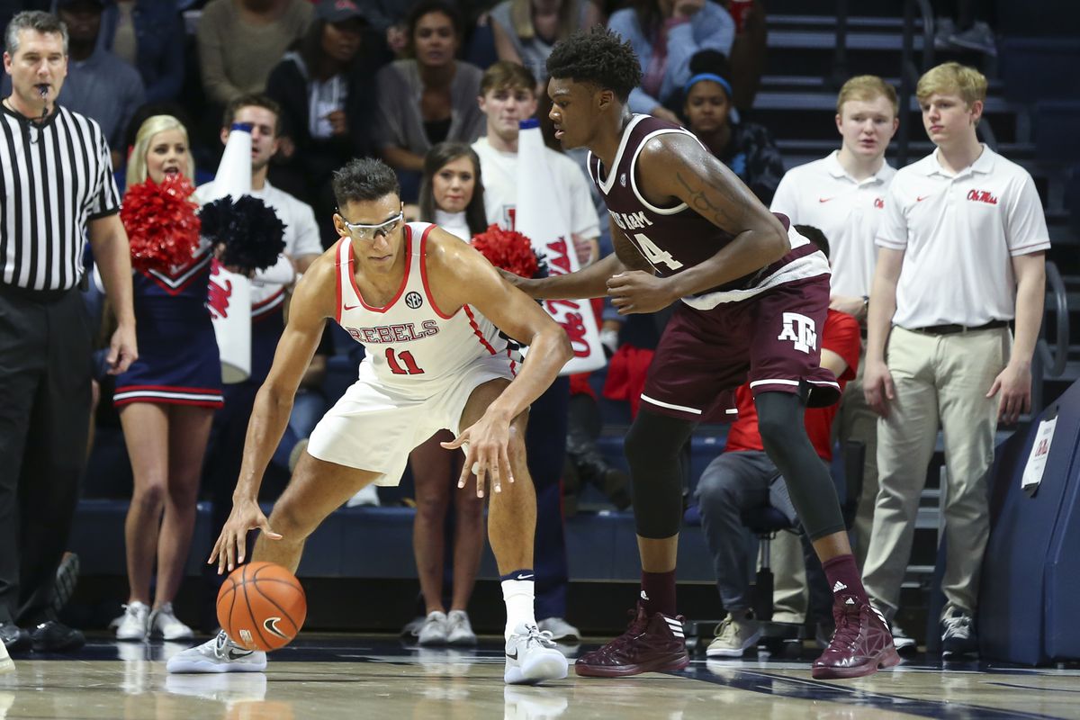 NCAA Basketball: Texas A&amp;M at Mississippi